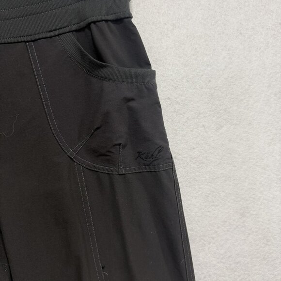 Kuhl Pants Womens 14 Black Hiking Drawstring Waist Nylon Stretch Outdoor - Picture 8 of 12